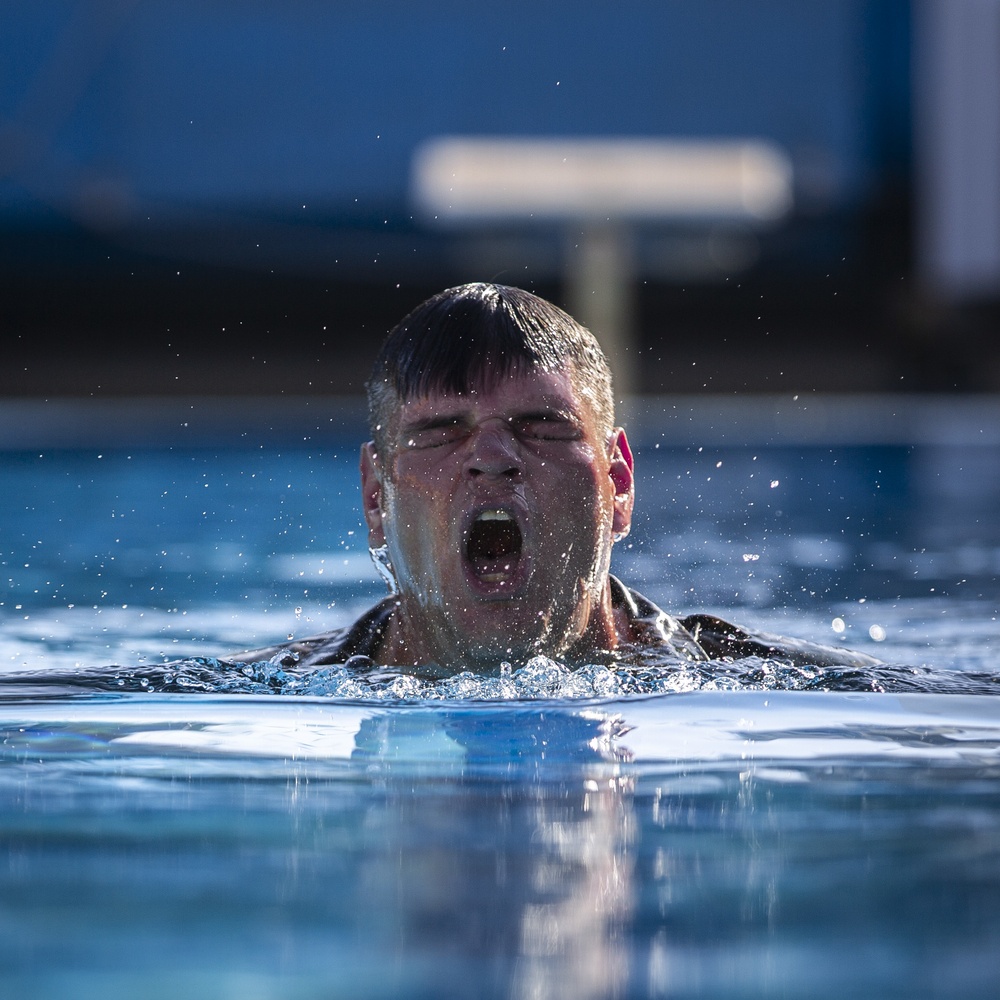 U.S. Navy Sailors and U.S. Marines Compete in a GAFB