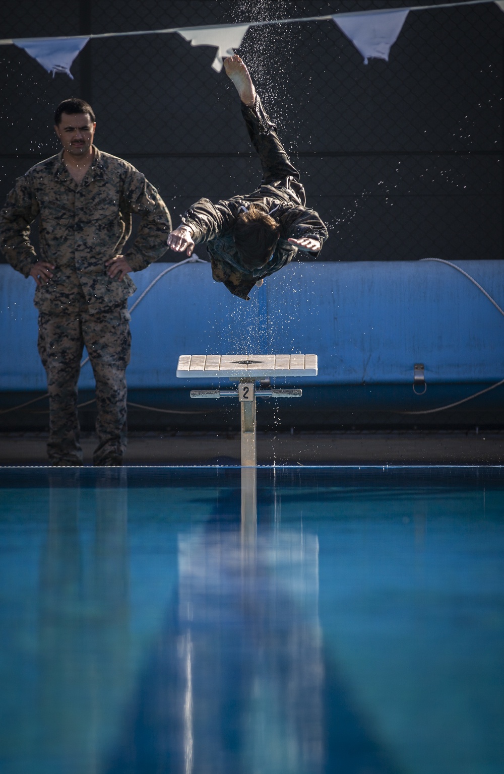 U.S. Marines and U.S. Navy Sailors earn their GAFB