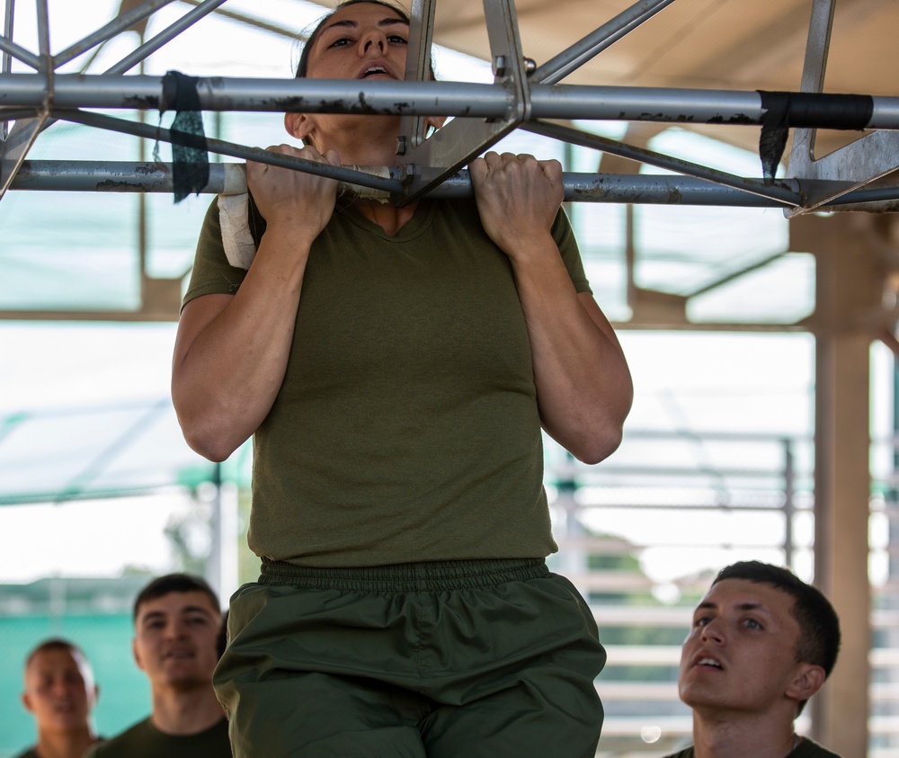 U.S. Navy Sailors and U.S. Marines Compete in a GAFB