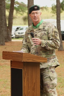 Green Beret commander prepares for retirement