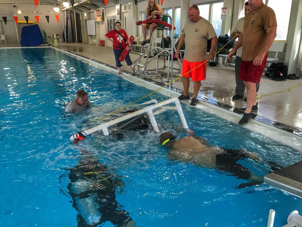 28th ECAB trains for water survival