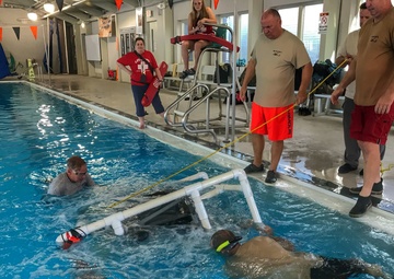 28th ECAB trains for water survival