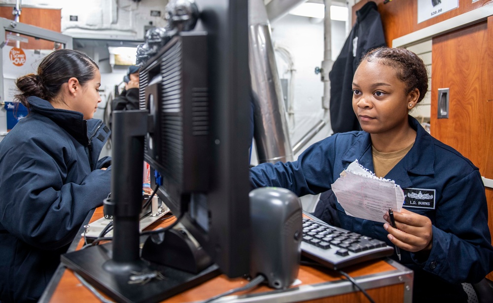 DVIDS - Images - Supply Department Sailors Aboard USS Milius (DDG 69 ...