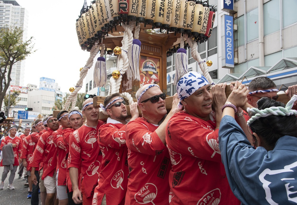 CFAY Participates in 43rd Annual Mikoshi Parade and Festival