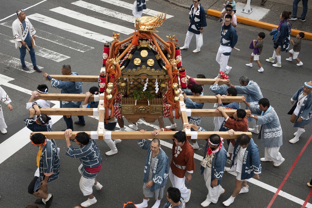 CFAY Participates in 43rd Annual Mikoshi Parade and Festival