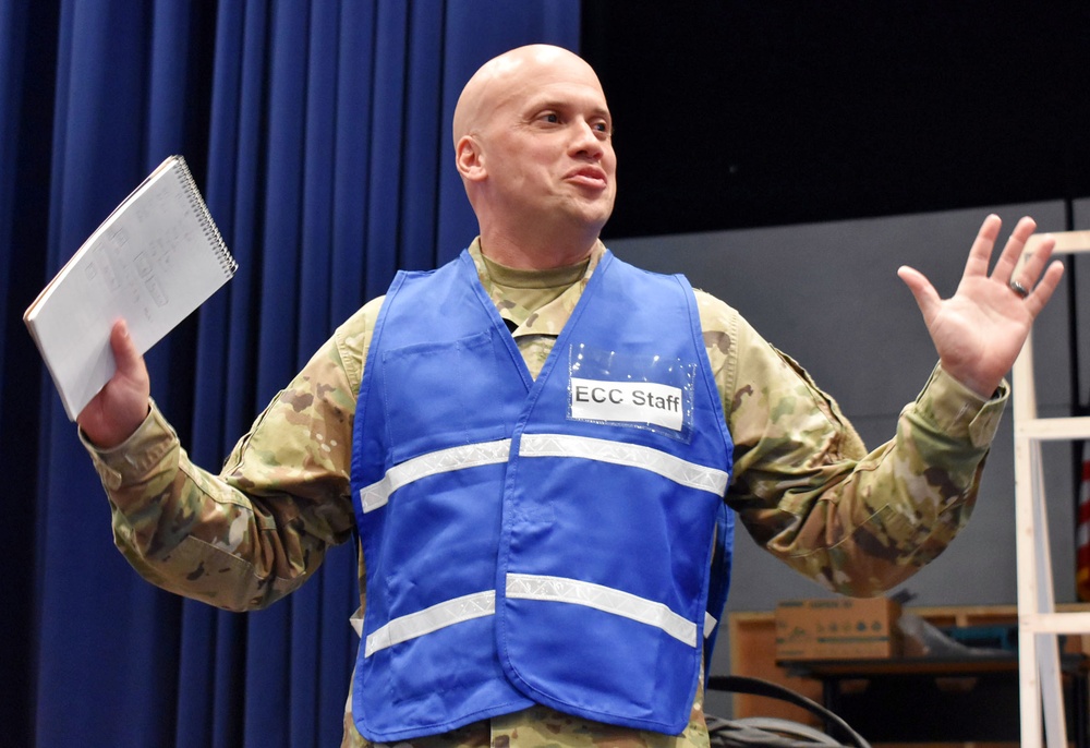 U.S. Army Japan holds Emergency Evacuation Program Phase II Drill