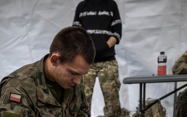 Multinational troops participate in Spur Ride in Poland