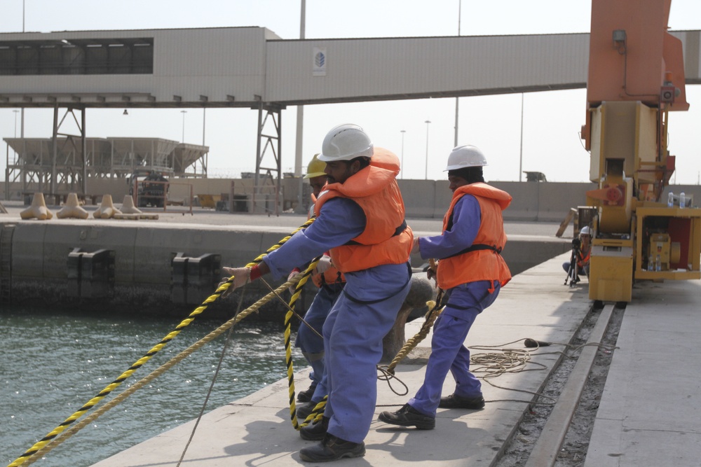 30th ABCT Offload at Shuaiba Port