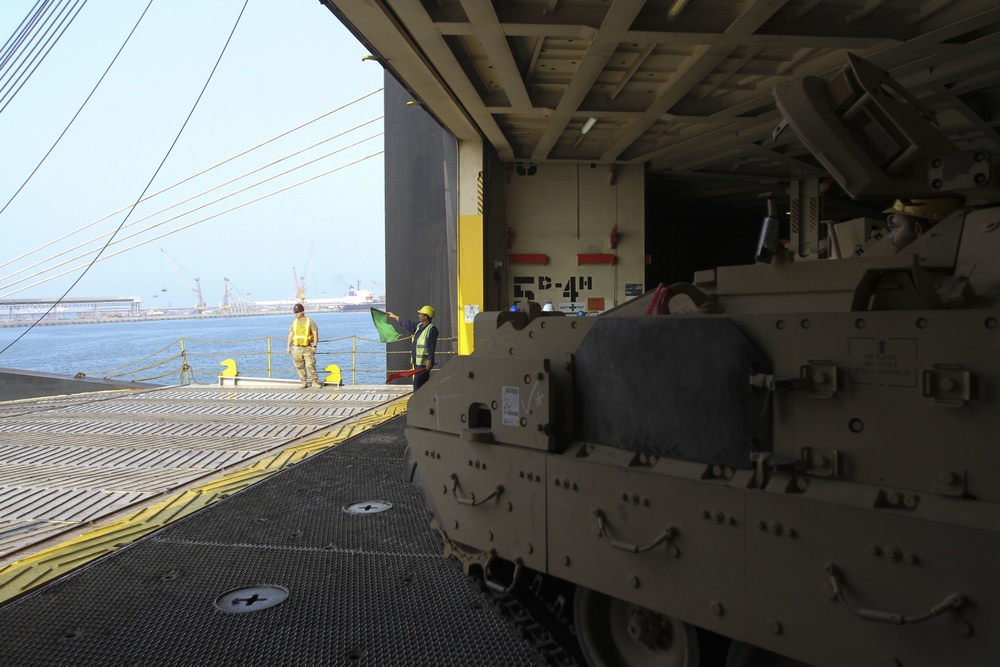 30th ABCT Offload at Shuaiba Port