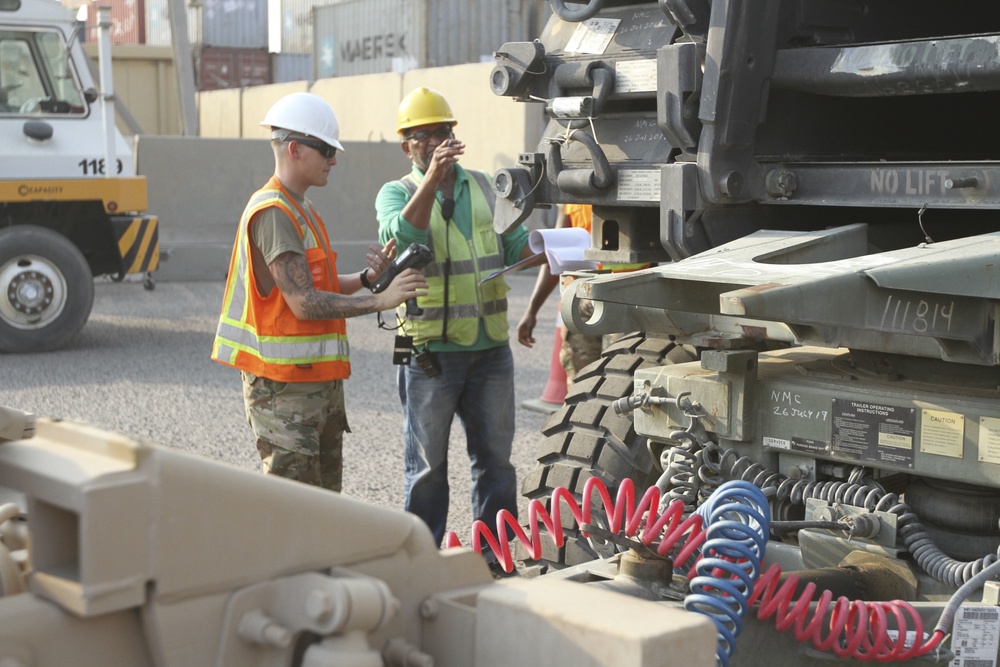 30th ABCT Offload at Shuaiba Port