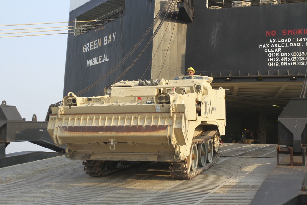 30th ABCT Offload at Shuaiba Port