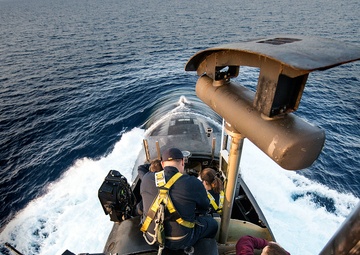The Ohio-class guided-missile submarine USS Florida (SSGN 728)