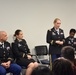 LTC Susan Tallman speaks with pre-med students about Army Medicine careers