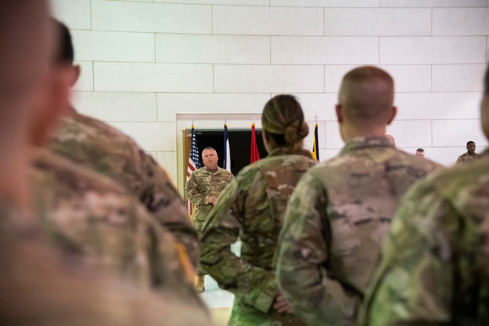 Patching ceremony unites WVARNG military police units under 111th Brigade