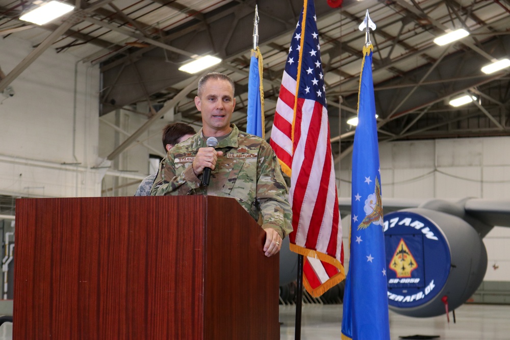 507th Maintenance Squadron and 507th Aircraft Maintenance Squadron change of command