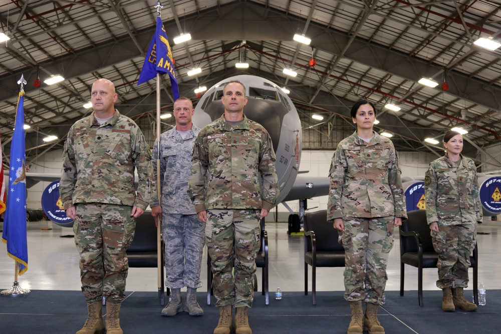 507th Maintenance Squadron and 507th Aircraft Maintenance Squadron change of command