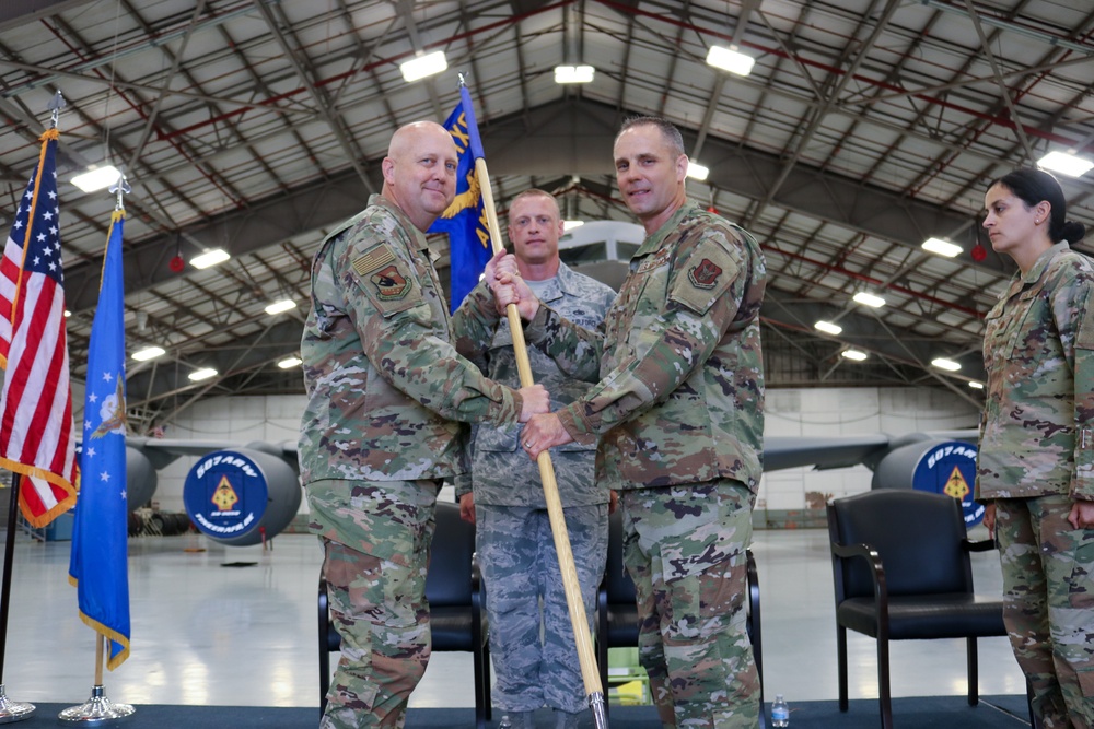 507th Maintenance Squadron and 507th Aircraft Maintenance Squadron change of command