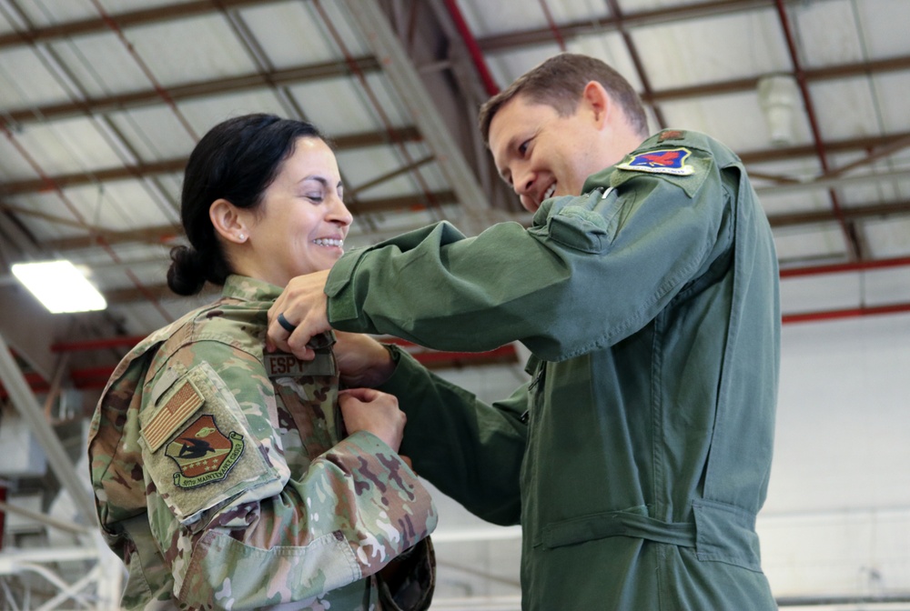 507th Maintenance Squadron and 507th Aircraft Maintenance Squadron change of command