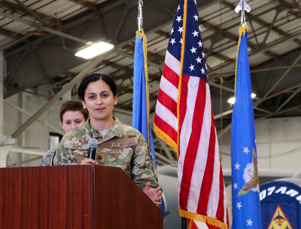 507th Maintenance Squadron and 507th Aircraft Maintenance Squadron change of command