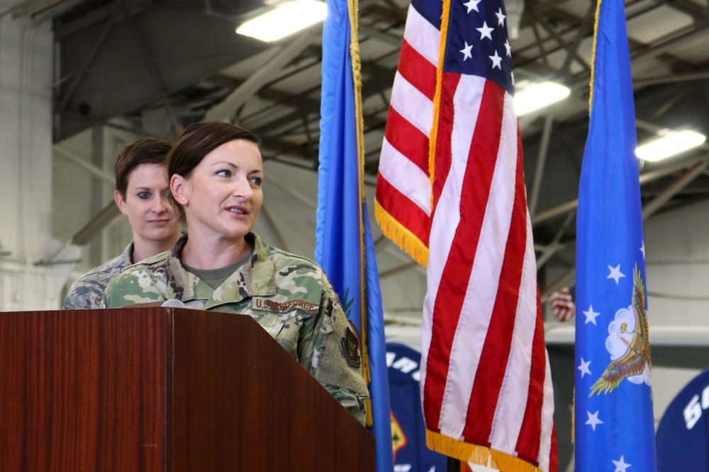 507th Maintenance Squadron and 507th Aircraft Maintenance Squadron change of command