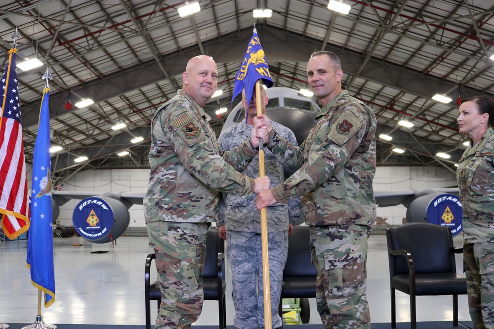 507th Maintenance Squadron and 507th Aircraft Maintenance Squadron change of command