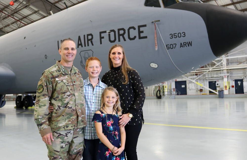 507th Maintenance Squadron and 507th Aircraft Maintenance Squadron change of command