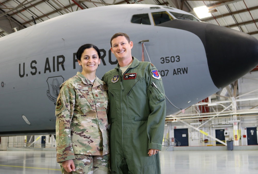 507th Maintenance Squadron and 507th Aircraft Maintenance Squadron change of command