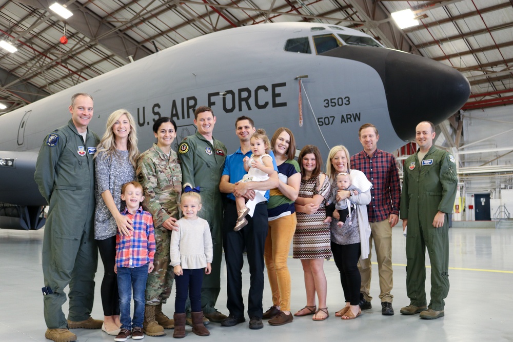 507th Maintenance Squadron and 507th Aircraft Maintenance Squadron change of command