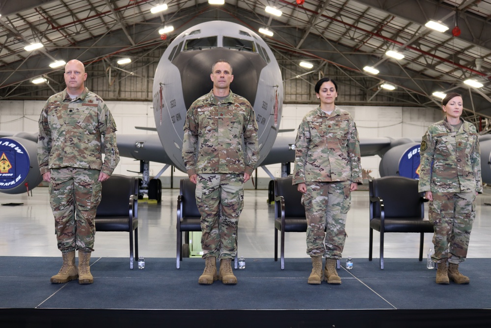 507th Maintenance Squadron and 507th Aircraft Maintenance Squadron change of command