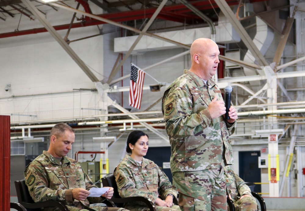 507th Maintenance Squadron and 507th Aircraft Maintenance Squadron change of command