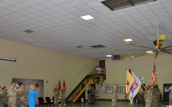 The Army Reserve Sustainment Command holds Assumption of Command Ceremony