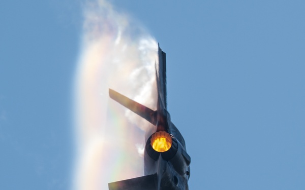 F-35 Demo Team performs at Wings Over Houston Airshow