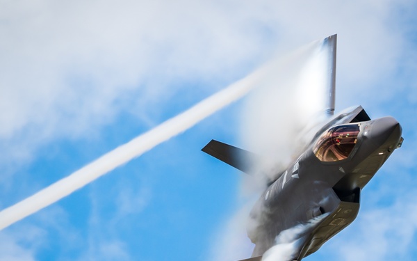 F-35 Demo Team performs at Wings Over Houston Airshow