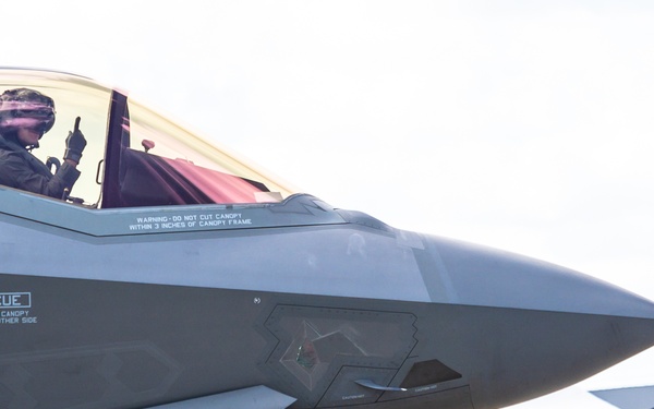 F-35 Demo Team performs at Wings Over Houston Airshow