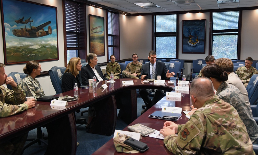 Pentagon officials tour Keesler