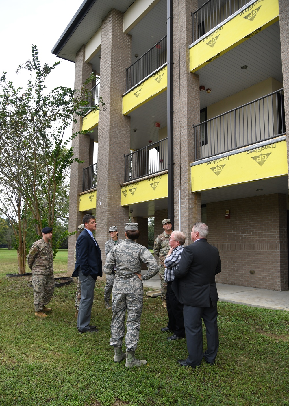 Pentagon officials tour Keesler