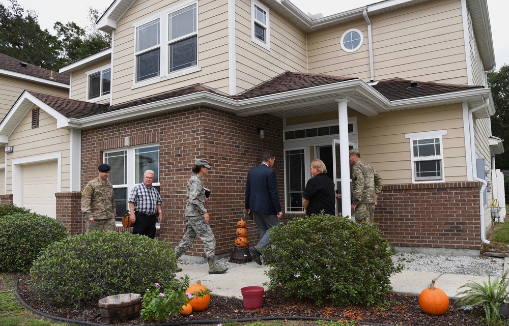 Pentagon officials tour Keesler