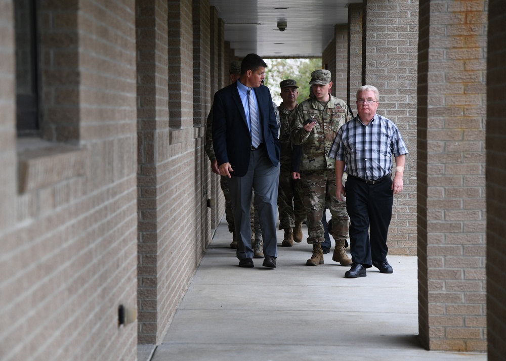 Pentagon officials tour Keesler