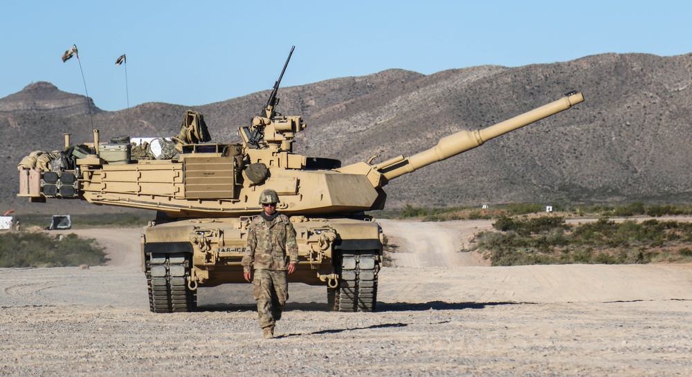 Combat team tests tanks for the first time following armor conversion