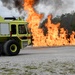 178 CES firefighters practice putting out airplane fires