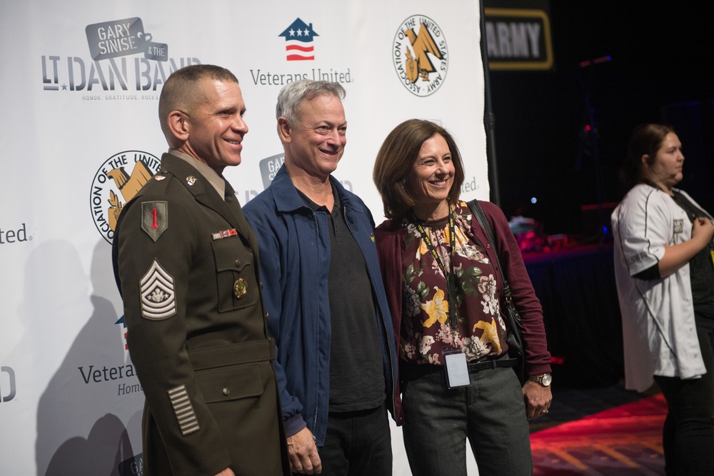 Sgt. Maj. of the Army with Gary Sinise