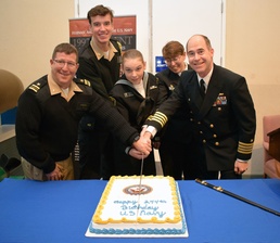 Naval Submarine Base New London Celebrates U.S. Navy’s 244th Birthday