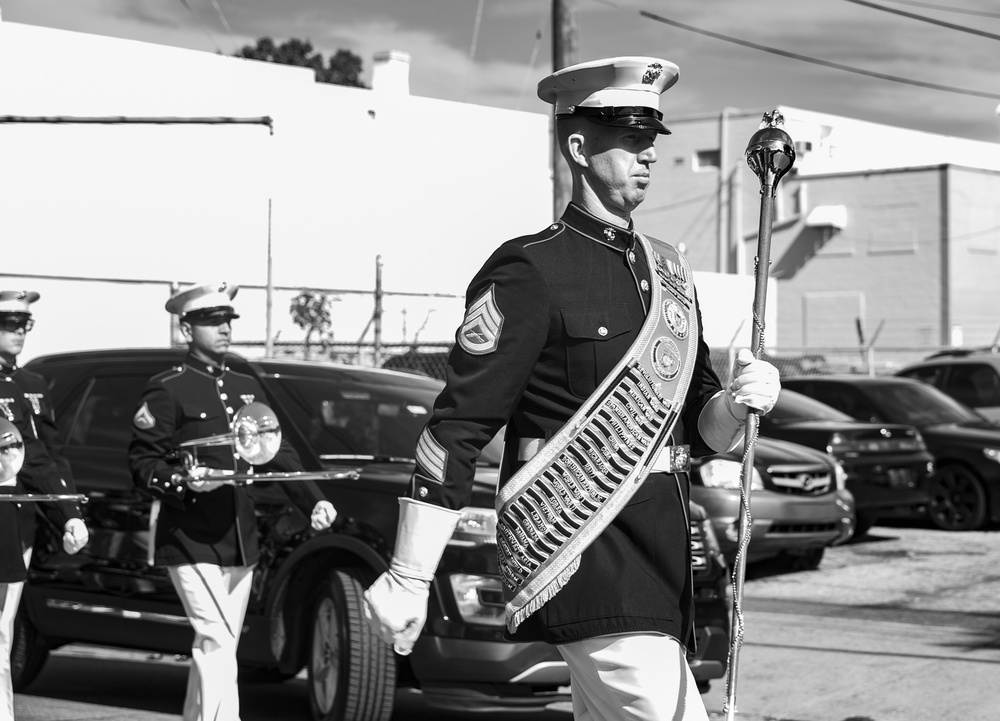 Quantico Marine Corps Band Columbus Day Parade 2019