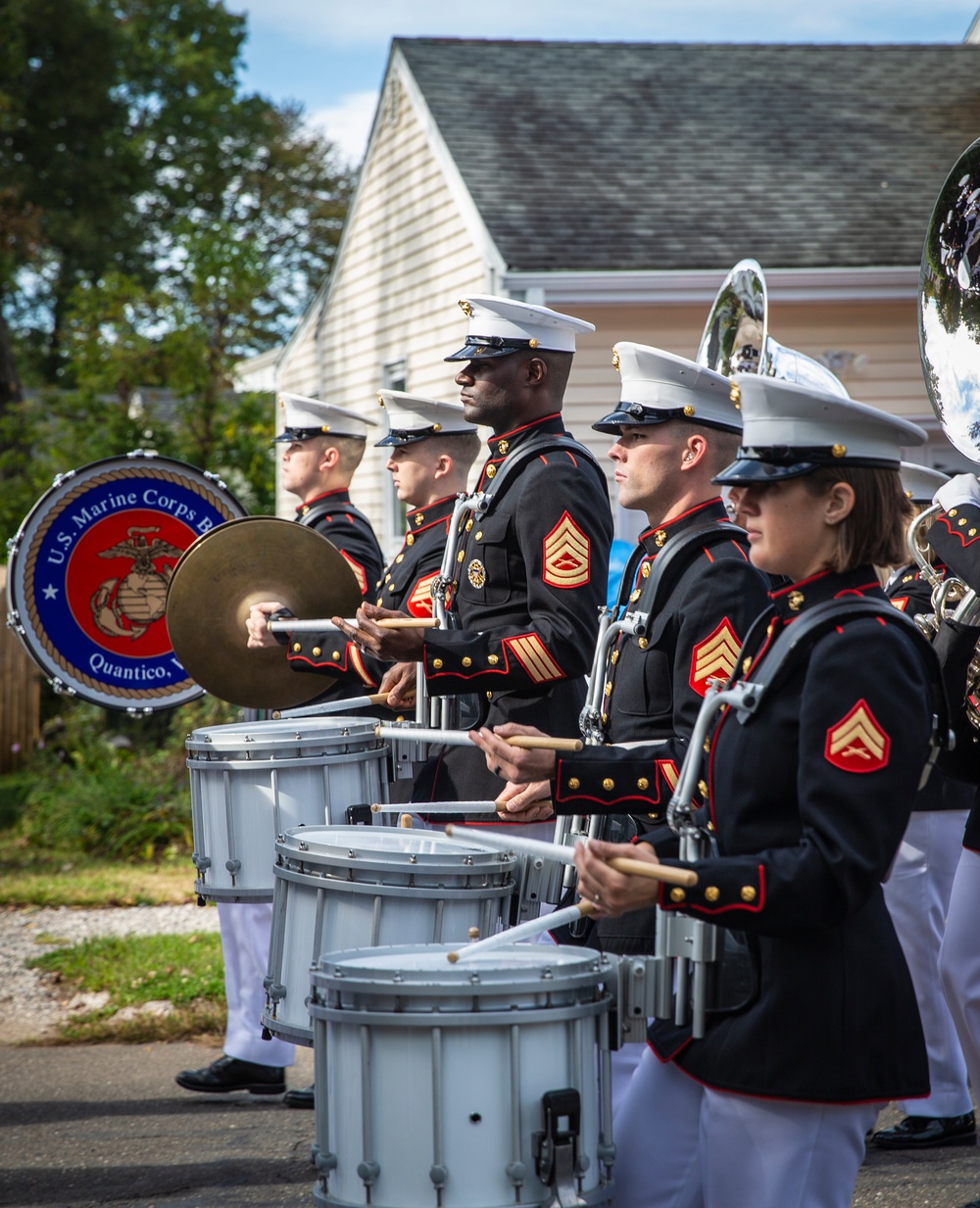 Quantico Marine Corps Band Columbus Day Parade 2019