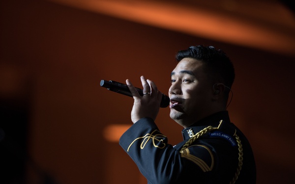 SSG Erik Tue Performing at Marshall Dinner