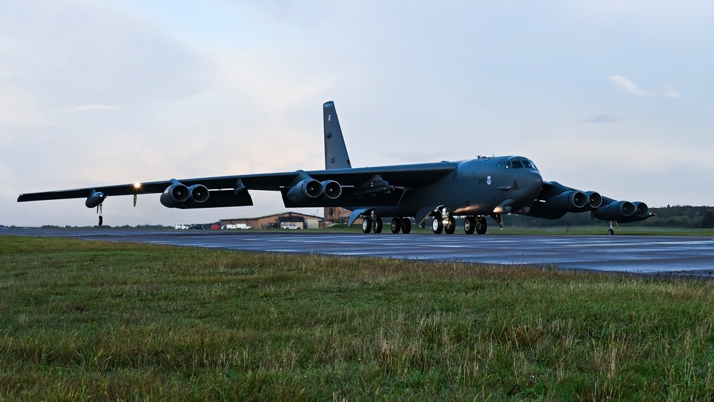 Barksdale B-52s support continuous bomber presence in Europe