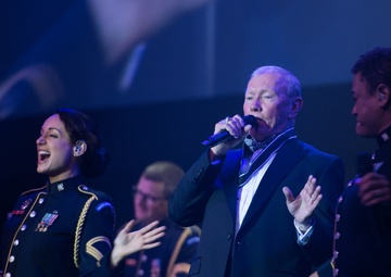 Gen. Dempsey Singing with Downrange