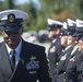 II MEF HQ Group Navy Dress Blue uniform inspection.