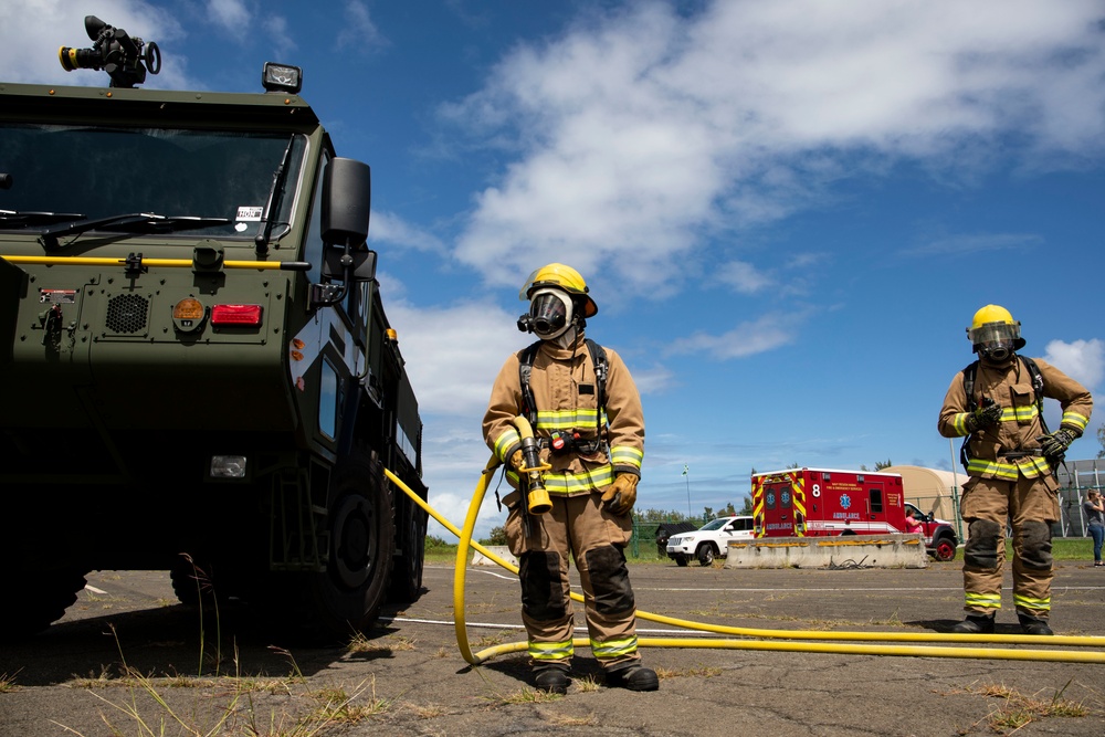 Mass Casualty Exercise aboard MCAS Kaneohe Bay