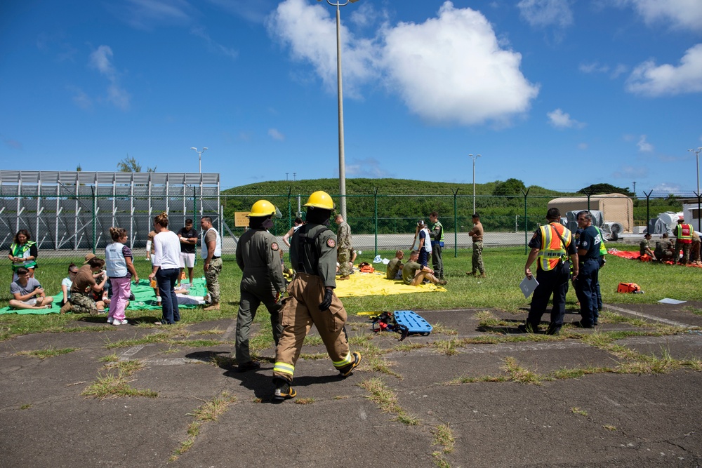 Mass Casualty Exercise aboard MCAS Kaneohe Bay